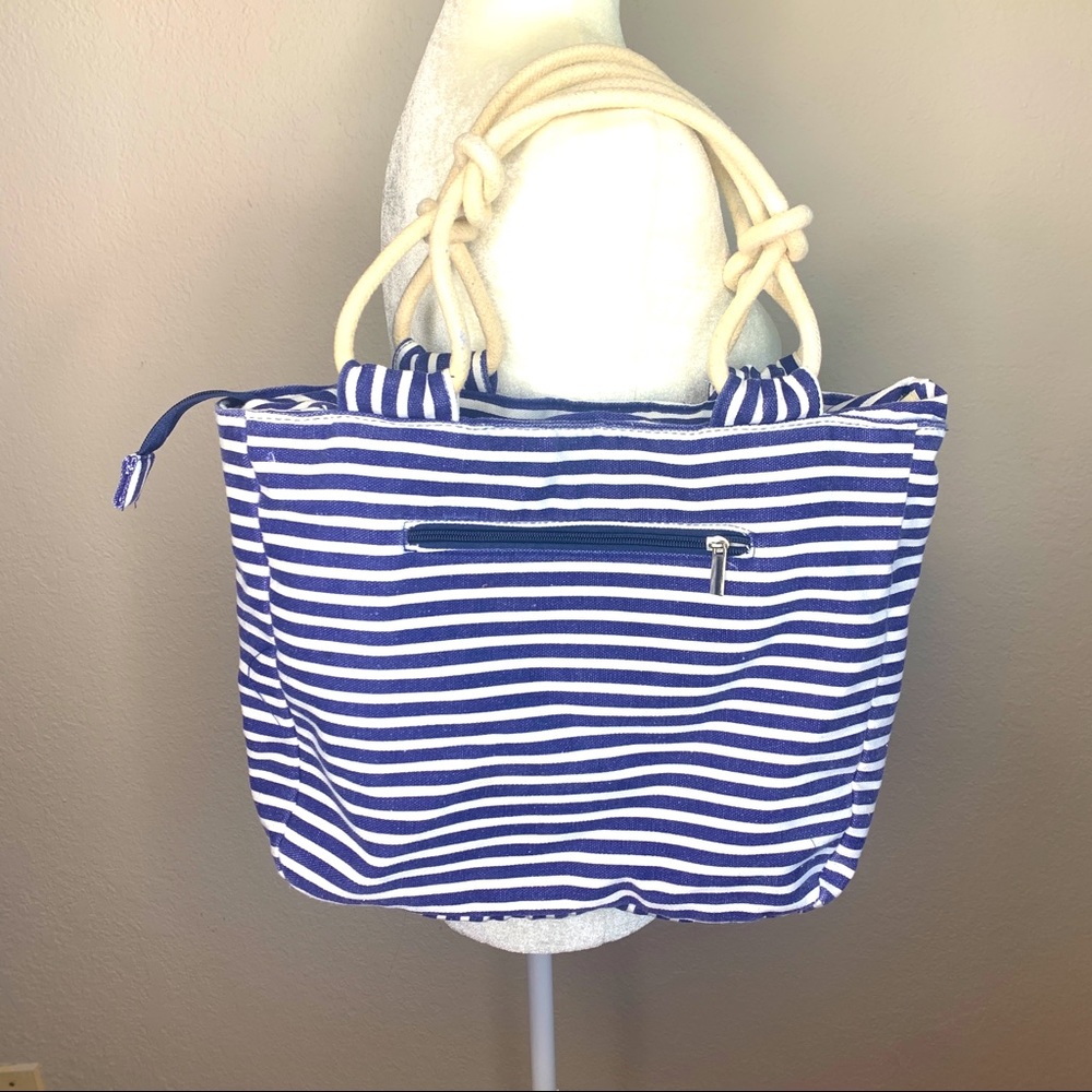 Rene Furterer nautical tote bag